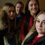 Przedstawiciele Team Ukraine Love z prezes Fundacji