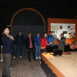 Przestawiciele Miasta Starachowice, fundacji oraz Team Ukraine Love podczas wizyty na Wielkim Piecu