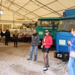 Przestawiciele Miasta Starachowice, fundacji oraz Team Ukraine Love podczas wizyty na Wielkim Piecu