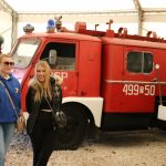 Przestawiciele Miasta Starachowice, fundacji oraz Team Ukraine Love podczas wizyty na Wielkim Piecu