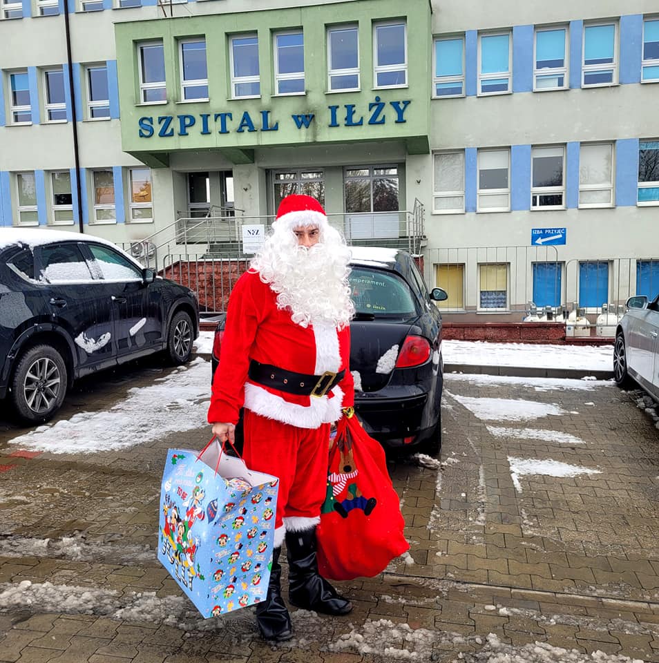 Święty Mikołaj w Iłżeckim Szpitalu Święty Mikołaj w Iłżeckim Szpitalu