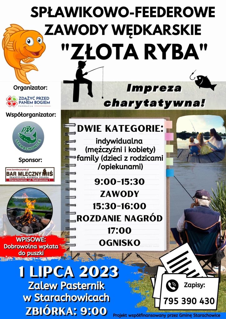 Zapraszamy na zawody wędkarskie Zapraszamy na zawody wędkarskie