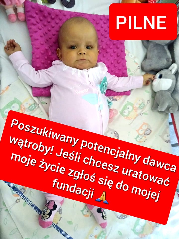 Poszukiwany dawca wątroby! Poszukiwany dawca wątroby!