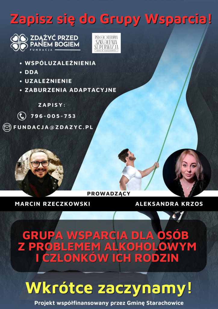Grupa wsparcia – ruszamy z zapisami Grupa wsparcia – ruszamy z zapisami