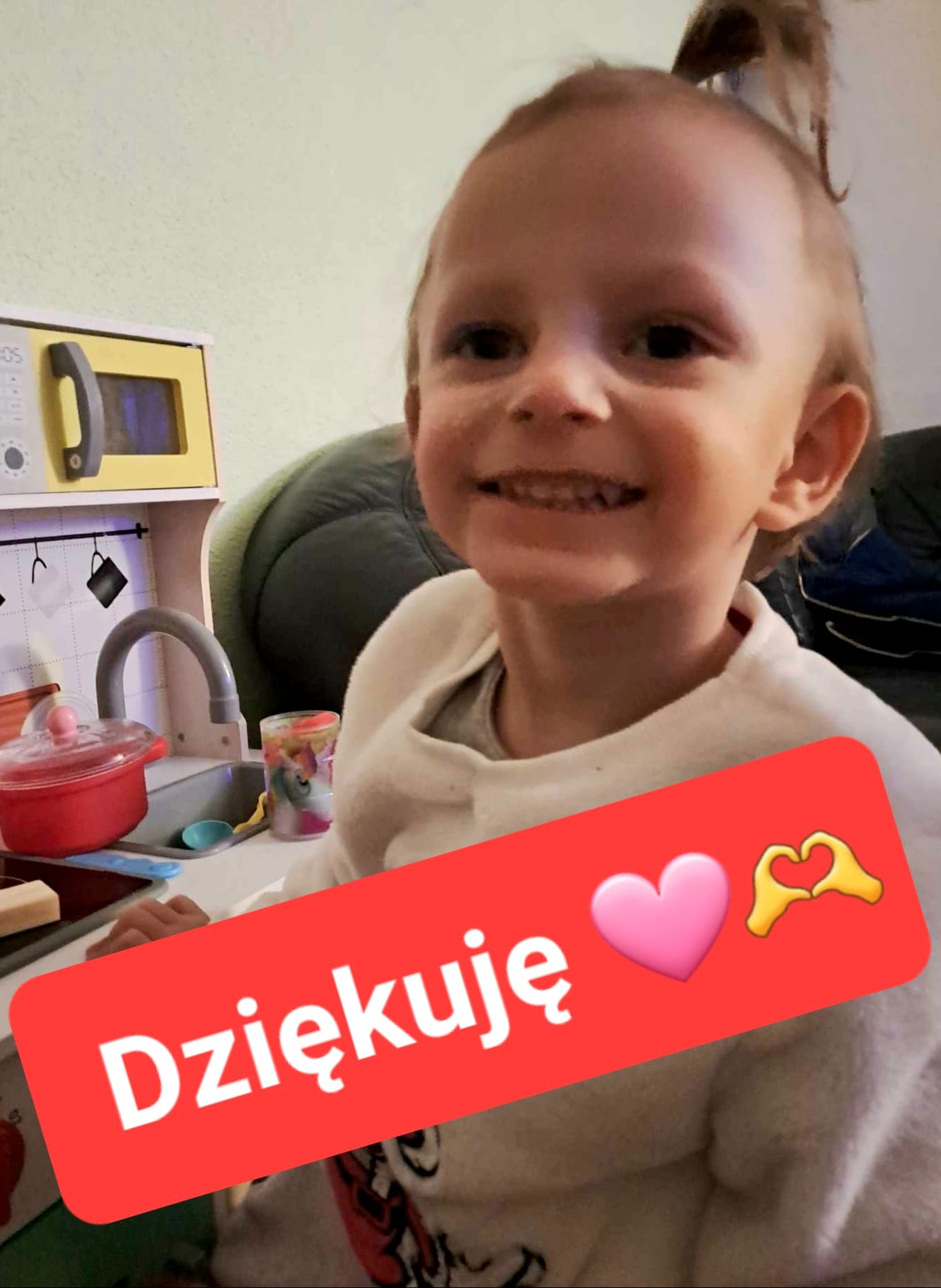 Zebraliśmy 9821 zł dla Amelki